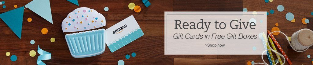 gift boxes for Amazon gift cards now free