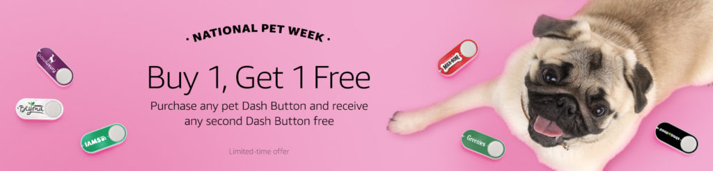 buy one get one free on Amazon Dash Button