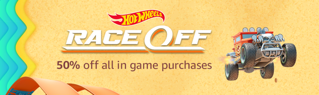 Summer promo on Hot Wheels: Race Off with Amazon Coins