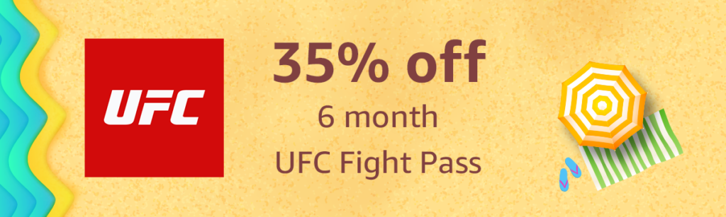 Summer promo on UFC Flight Pass with Amazon Coins