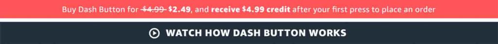 Amazon Dash Button promo