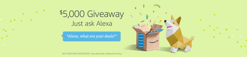 $5,000 Amazon Sweepstakes