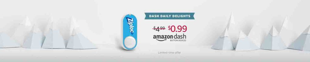 Amazon Dash Button daily promo