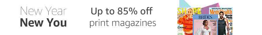 Discounts, promotions, and special offers on best-selling magazines