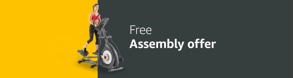 Amazon Home Service free assembly with purchase of treadmills/ellipticals/exercise bikes