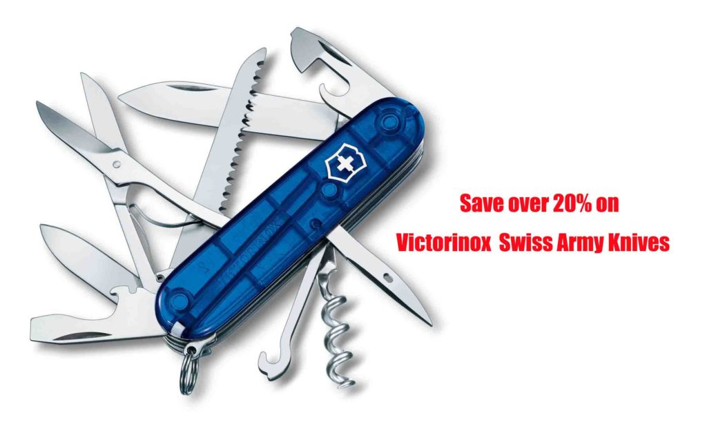 Over 20% savings promo for Victorinox Swiss Army Knives Amazon
