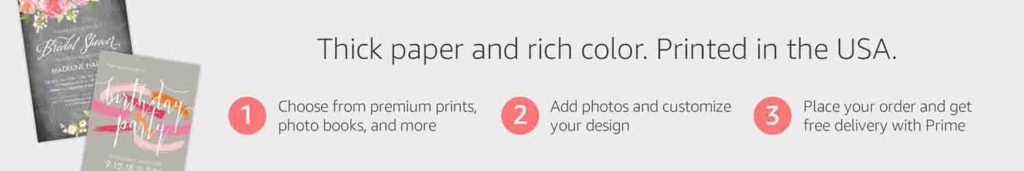 Four Promo Codes for Amazon Prints, offering