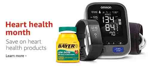 Heart health products monthly promo Amazon