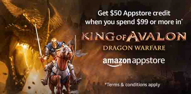 Free $50 Amazon credit on spending of $99.99 Wagon of Gold in-game with Amazon Coins