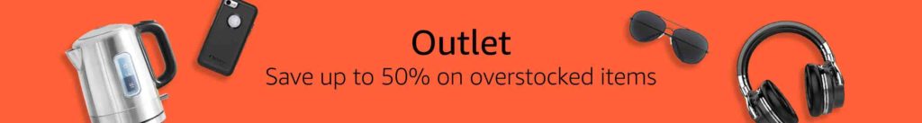 Amazon outlet store overstock deals