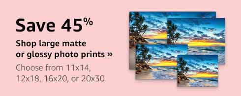 Four Promo Codes for Amazon Prints, offering