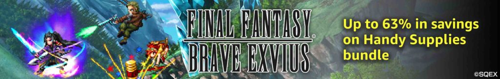 Free download FINAL FANTASY BRAVE EXVIUS with 2018 Black Friday promo