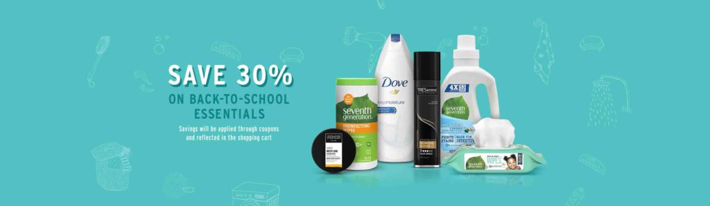 Season big promo on Back to School event Amazon