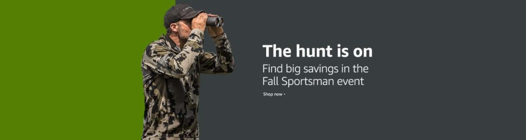 Fall 2018 promo event for sportsman Amazon