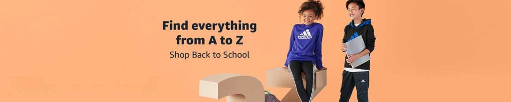 promo on Back to School event Amazon, featured deals ongoing