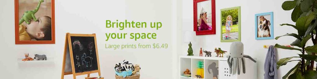 Four Promo Codes for Amazon Prints, offering