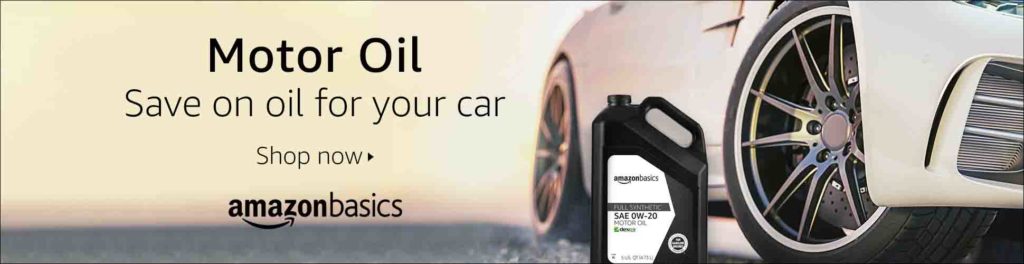 Amazon deals on oil, oil filters, truck parts and accessories