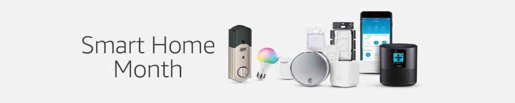 Smart electrical appliances promo in Amazon Smart Home month