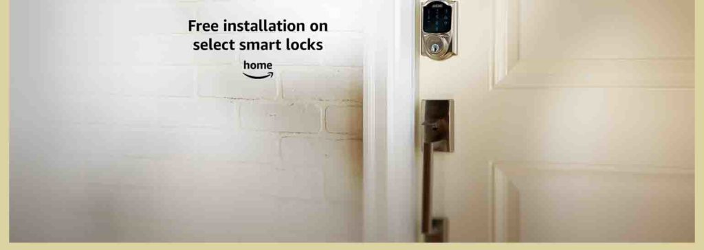 Amazon Home Service promo for smart home installation