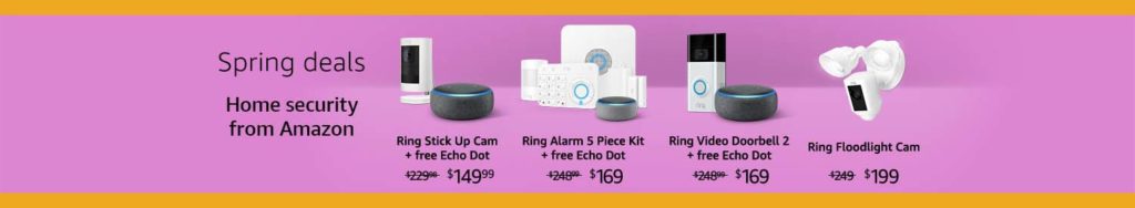 Smart electrical appliances promo in Amazon Smart Home month