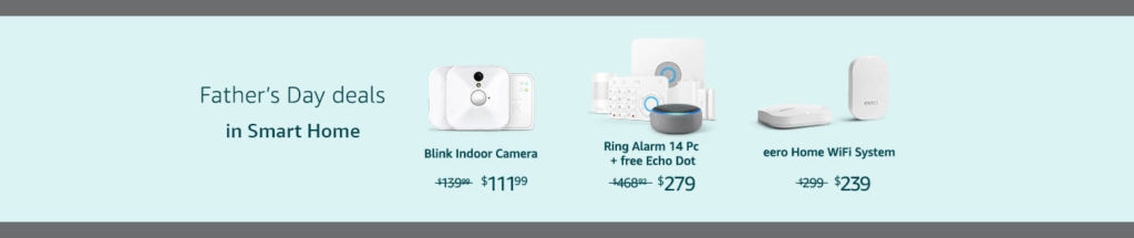 Smart electrical appliances promos in Amazon Smart Home month