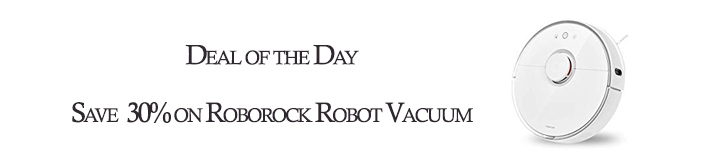 Save up tp 30% on Roborock Robot Vacuum