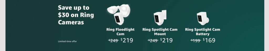  Ring Camera promo