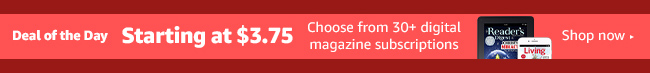 magazines subscription promo