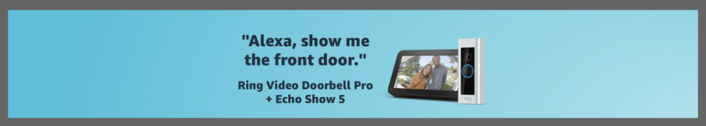 Amazon smart doorbell