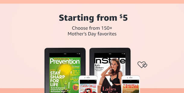 magazine subscription promo