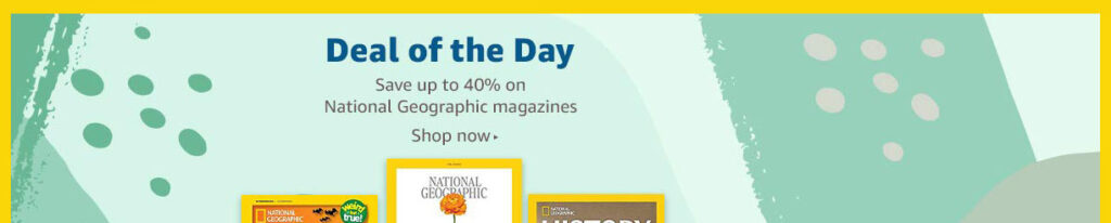 magazine subscription promos