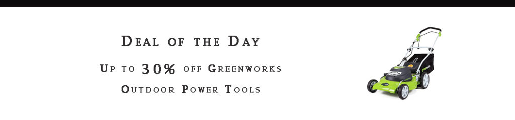 Greenworks Outdoor Power Tools