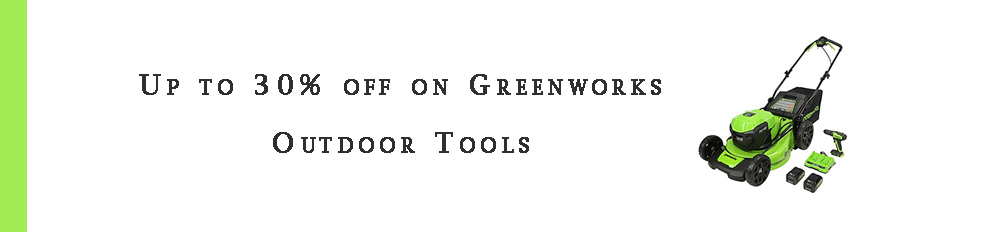 Greenworks Outdoor Tools