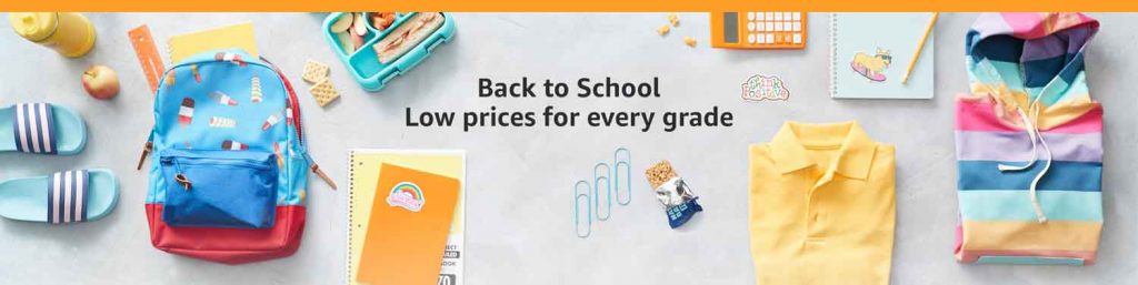 Back to School promo