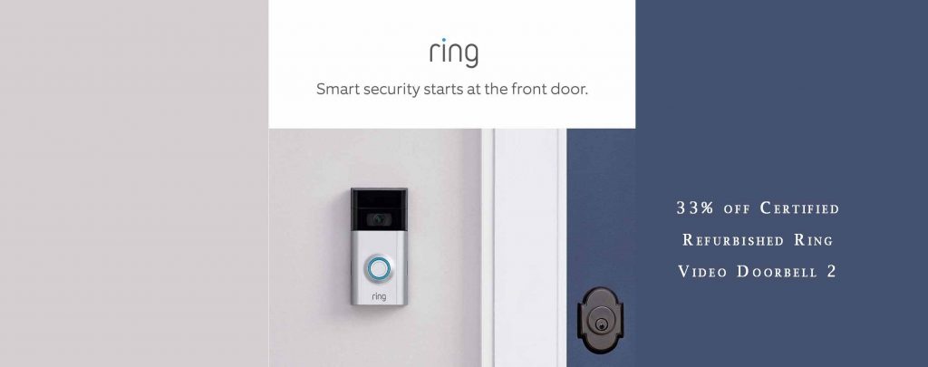 Certified Refurbished Ring Video Doorbell