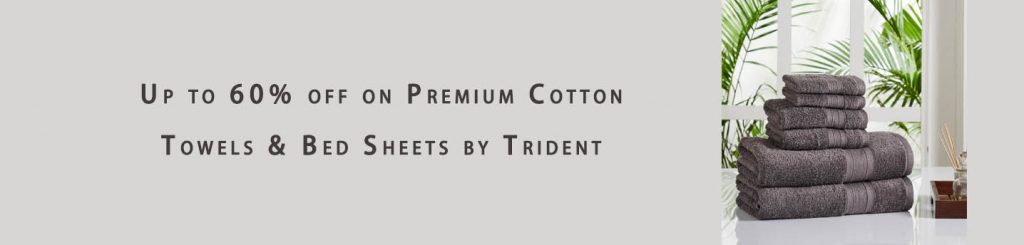 Premium Cotton Towels & Bed Sheets Trident