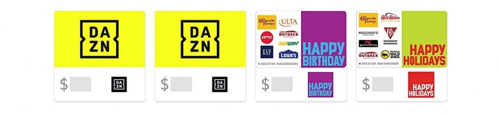 Amazon Gift Cards Brand