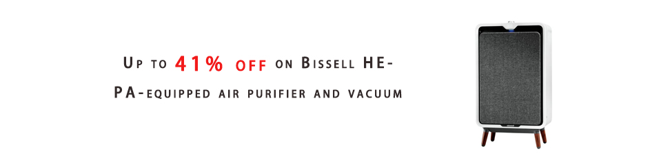 Bissell HEPA-equipped air purifier and vacuum