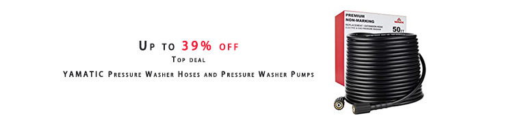 YAMATIC Pressure Washer Hoses and Pressure Washer Pumps