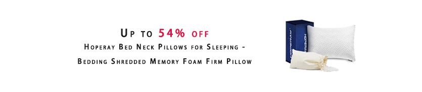 Hoperay Bed Neck Pillows for Sleeping