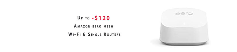 eero mesh Wi-Fi 6 Single Routers