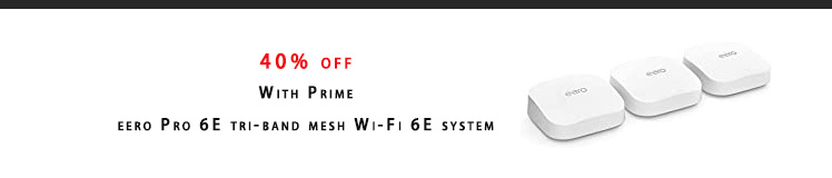 eero Pro 6E mesh Wi-Fi System