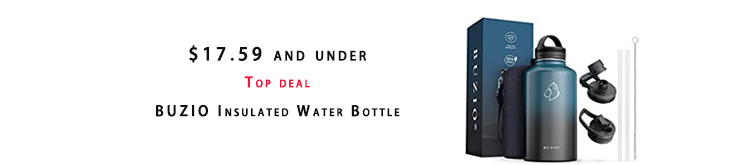 BUZIO Insulated Water Bottle