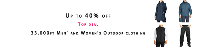33,000ft Men' and Women's Outdoor clothing