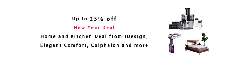 Home and Kitchen Deal from iDesign, Elegant Comfort, Calphalon