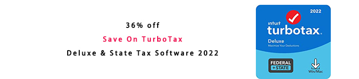 TurboTax Deluxe 2022 Tax Software