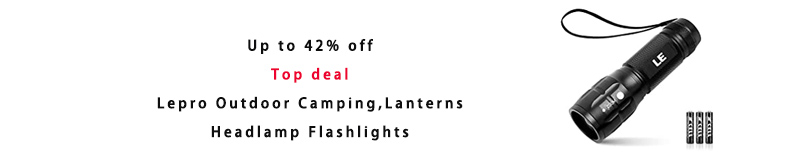 Lepro Outdoor Camping,Lanterns Headlamp Flashlights