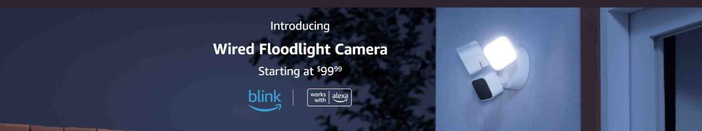 Blink Wired Floodlight Camera