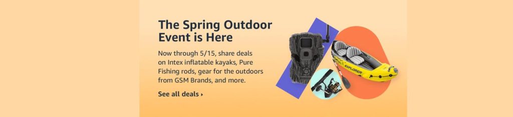 Spring outdoor promos