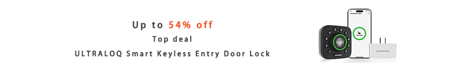 ULTRALOQ Smart Keyless Entry Door Lock
